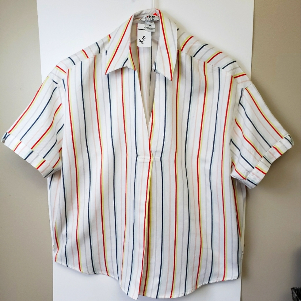 Love Ellen Degeneres Ladies Tops Stripe